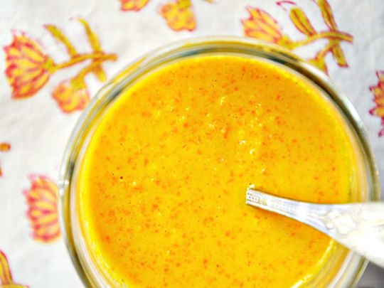 Имбирно –морковный соус, Рецепт приготовления