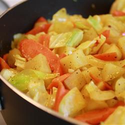 Гарнир из картофеля и цветной капусты, Рецепт приготовления