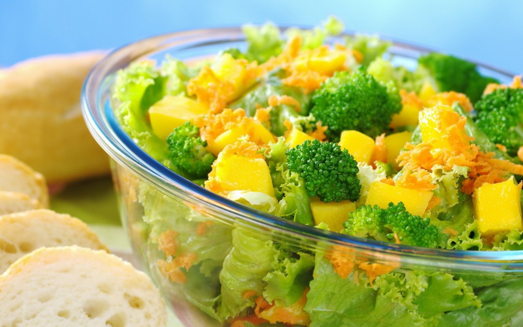 Полезный салат с брокколи, Рецепт приготовления