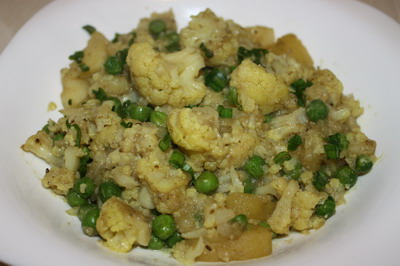 Рагу из картофеля и цветной капусты, Рецепт приготовления