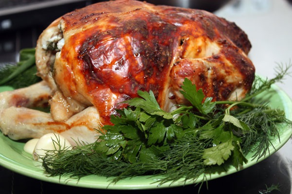 Курица-гриль (тушка), Рецепт приготовления