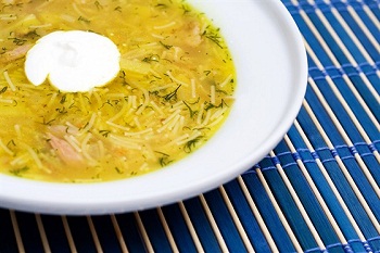 Куриный суп с вермишелью, Рецепт приготовления
