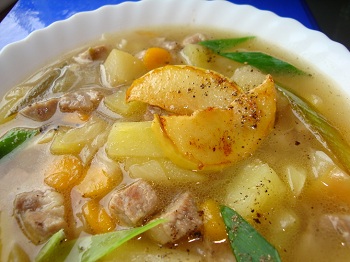 Суп из свинины, Рецепт приготовления