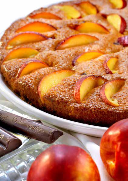Персиковый пирог, Рецепт приготовления
