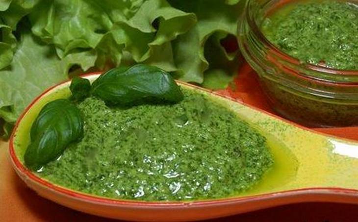 Зеленая заправка для салатов, Рецепт приготовления